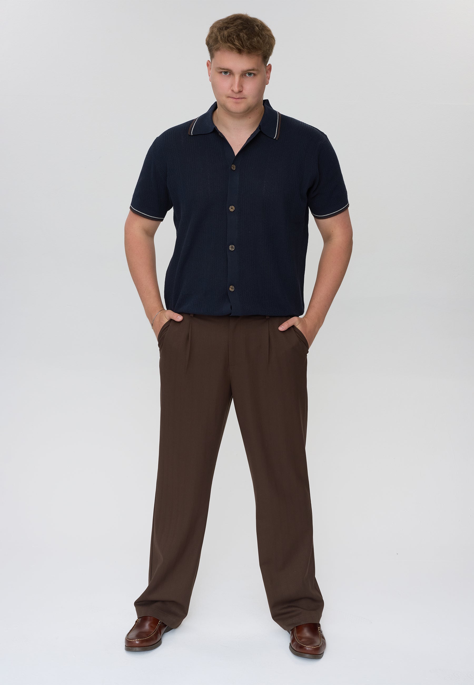 DXNMXRK. DXGais Pants Brown