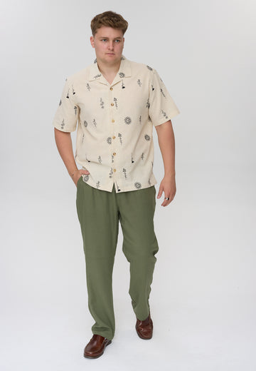 DXNMXRK. DXGaston Pants Olive green